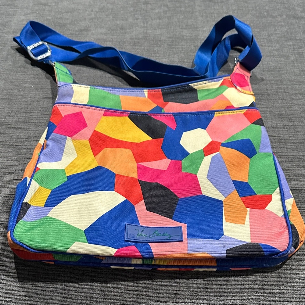 Vera Bradley Lighten Up Slim Multicolor Crossbody Bag